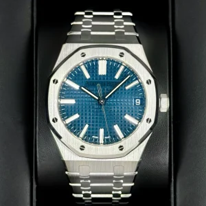 2023 Audemars Piguet  Royal Oak  41mm 15510ST Stainless Steel Blue Dial