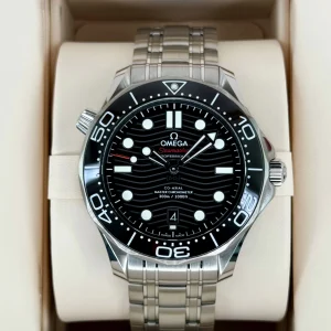 2024 Omega Seamaster Diver 300M 42mm 210.30.42.20.01.001 Black Dial