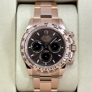 NEW 2025 Rolex Daytona 40mm 126505 Rose Gold Chocolate Dial