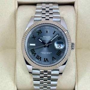 2024 Rolex Datejust 41mm 126334 Jubilee Wimbledon Dial