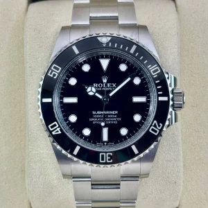 NEW 2025 Rolex Submariner 41mm 124060 Stainless Steel Black Dial (STICKERED)
