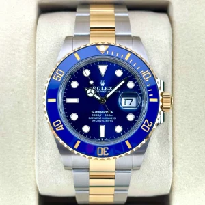 2025 Rolex Submariner "Bluesy" 41mm 126613LB Two-Tone Blue Dial