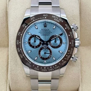 2018 Rolex Daytona 40mm 116506 Platinum Ice Blue Dial
