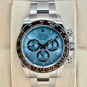 2023 Rolex Daytona 40mm 126506 Platinum Ice Blue Dial