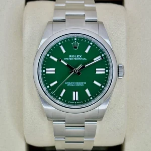 NEW 2025 Rolex Oyster Perpetual 41mm 134300 Green Dial