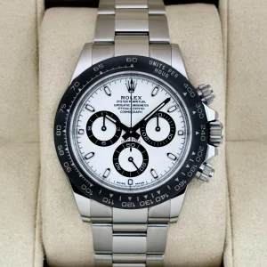 2018 Rolex Daytona 40mm 116500LN Stainless Steel Panda Dial