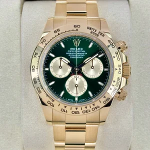 NEW 2025 Rolex Daytona "John Mayer" 40mm 126508 Yellow Gold Green Dial