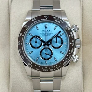 NEW 2025 Rolex Daytona 40mm 126506 Platinum Ice Blue Dial
