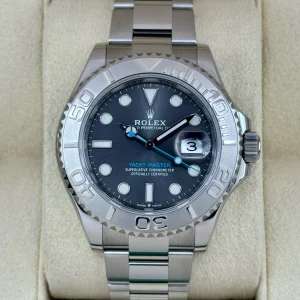 2021 Rolex Yacht-Master 40mm 126622 Stainless Steel Rhodium Dial