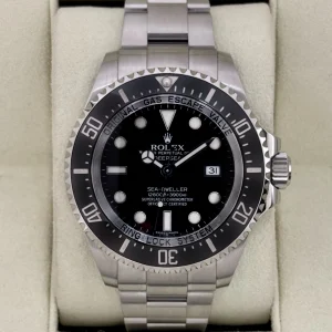2010 Rolex Deepsea 44mm 116660 Stainless Steel Black Dial