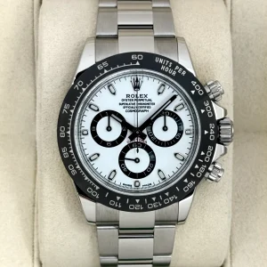 2018 Rolex Daytona 40mm 116500LN Stainless Steel Panda Dial