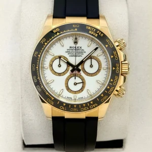 2025 Rolex Daytona 40mm 126518LN Yellow Gold White Dial