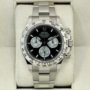 2024 Rolex Daytona 40mm 126509 White Gold Black Dial