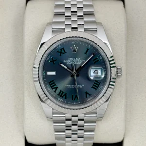 NEW 2025 Rolex Datejust 41mm 126334 Jubilee Wimbledon Dial (STICKERED)