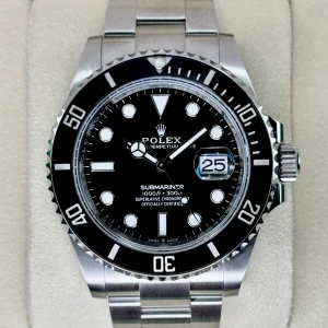 2025 Rolex Submariner 41mm 126610LN Stainless Steel Black Dial