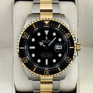2022 Rolex Sea-Dweller 43mm 126603 Two-Tone Black Dial
