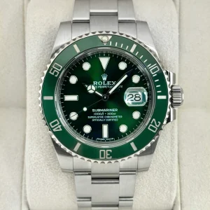 2018 Rolex Submariner “Hulk” 40mm 116610LV Green Dial