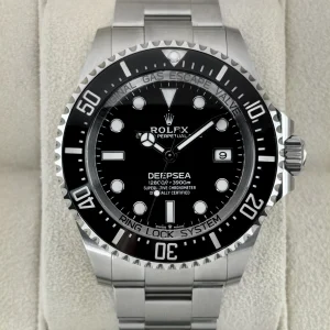 2024 Rolex Deepsea 44mm 136660 Stainless Steel Black Dial