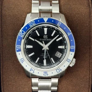 Grand Seiko GMT 44.2mm SBGJ237 Stainless Steel Blue Dial