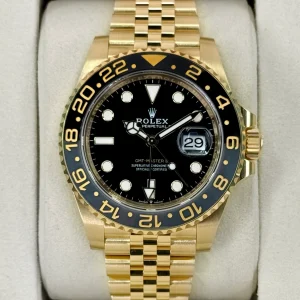 NEW 2025 Rolex GMT-Master II 40mm 126718GRNR Jubilee Black Dial (STICKERED)