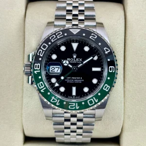NEW 2025 Rolex GMT-Master II "Sprite" 40mm 126720VTNR Jubilee