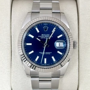 NEW 2025 Rolex Datejust 41mm 126334 Stainless Steel Oyster Blue Dial