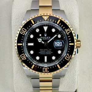 2025 Rolex Sea-Dweller 43mm 126603 Two-Tone Black Dial