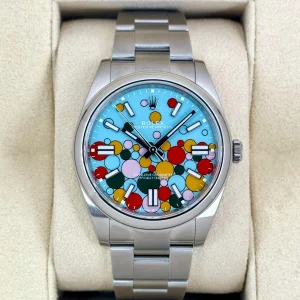 NEW 2025 Rolex Oyster Perpetual 41mm 124300 Celebration Dial