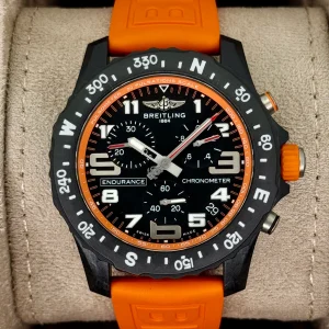 2023 Breitling Endurance Pro 44mm X82310 Plastic Black Dial