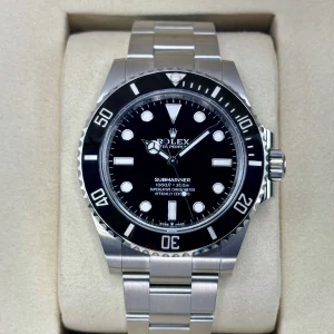 NEW 2025 Rolex Submariner 41mm 124060 Stainless Steel Black Dial