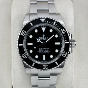 NEW 2025 Rolex Submariner 41mm 124060 Stainless Steel Black Dial