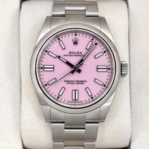 NEW 2025 Rolex Oyster Perpetual 41mm 134300 Candy Pink Dial