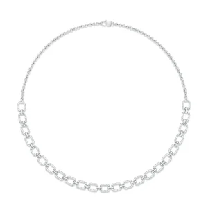 14K 1.00ct Diamond Necklace