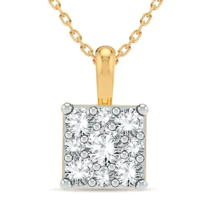 14K 0.23CT Diamond Pendant