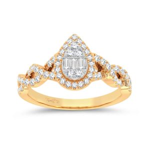 14K 0.50ct Engagement Ring