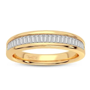 Golden Luster - 10K Yellow Gold 0.50CT Diamond Band