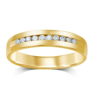 14K  0.25CT  Diamond  BAND
