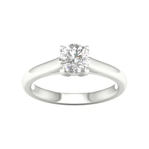 Eternal Brilliance - 14K White Gold 1.00CT Certified Lab Grown Diamond Ring