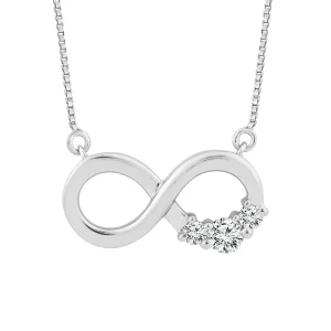 Diamond Fashion Pendant 0.13 ct tw 10k White Gold