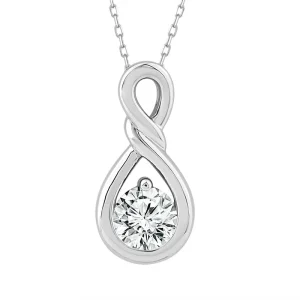 Diamond Fashion Pendant 0.50 ct tw 14k White Gold