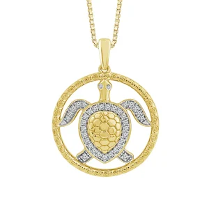 Diamond Fashion Pendant 0.20 ct tw 10k Yellow Gold