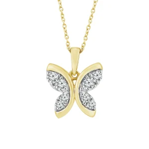 Diamond Fashion Pendant 0.30 ct tw 10k Yellow Gold