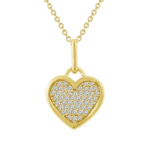 Diamond Fashion Pendant 0.17 ct tw 10k Yellow Gold