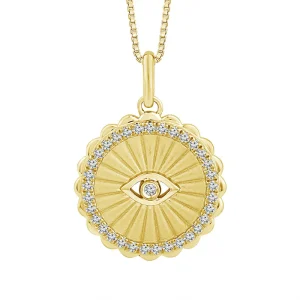 Diamond Fashion Pendant 0.20 ct tw 10k Yellow Gold