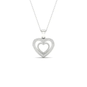 10K 0.09ct Diamond Pendant