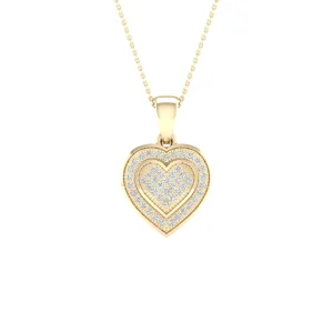 10K 0.15CT Diamond Pendant