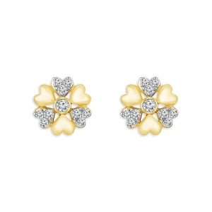Diamond Fashion Earrings 0.25 ct tw 10k Yellow Gold