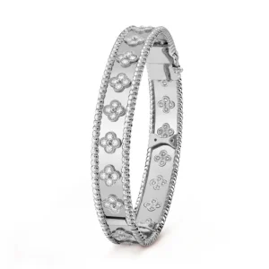 Bangle white gold with diamonds