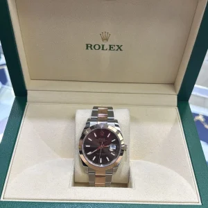 Rolex two tone rose gold