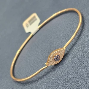 Bangle rose gold with diamonds